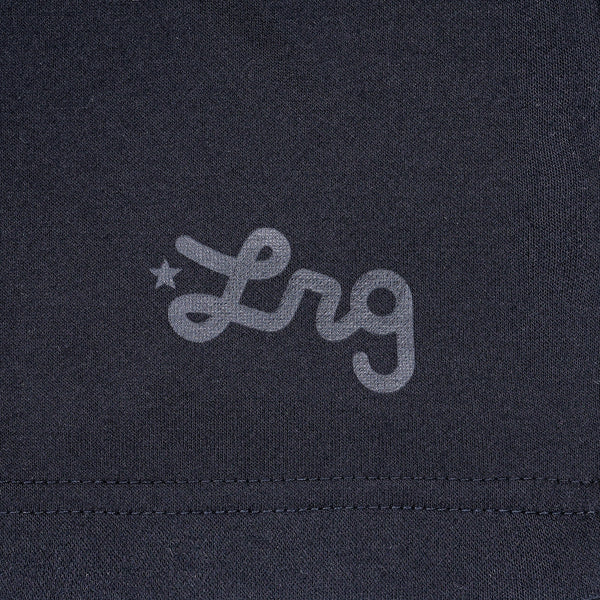 LIFTED SCRIPT SHORT - Jet Black