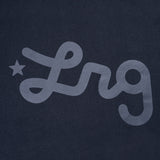 Lifted Script Tee - Jet Black