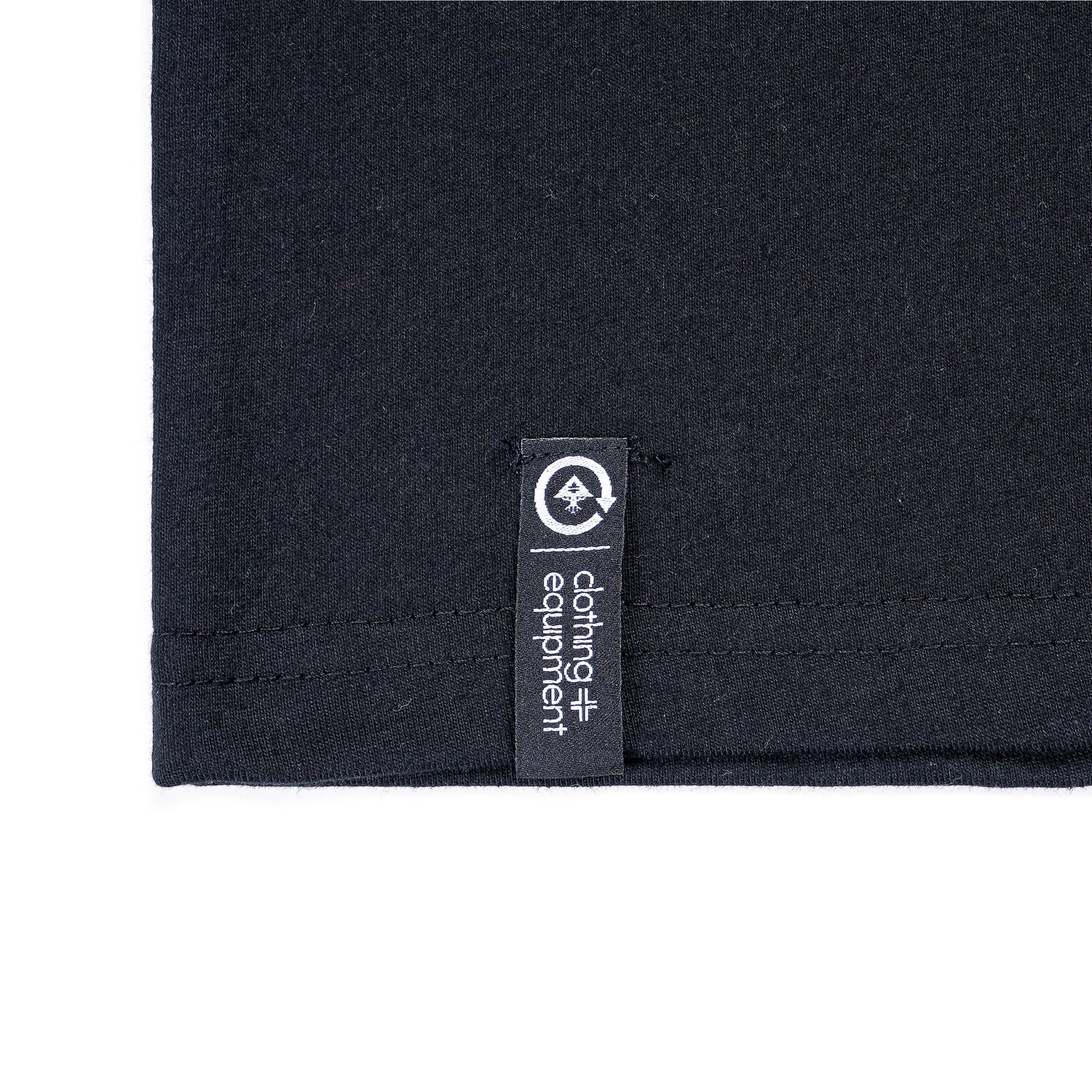 Lifted Script Tee - Jet Black