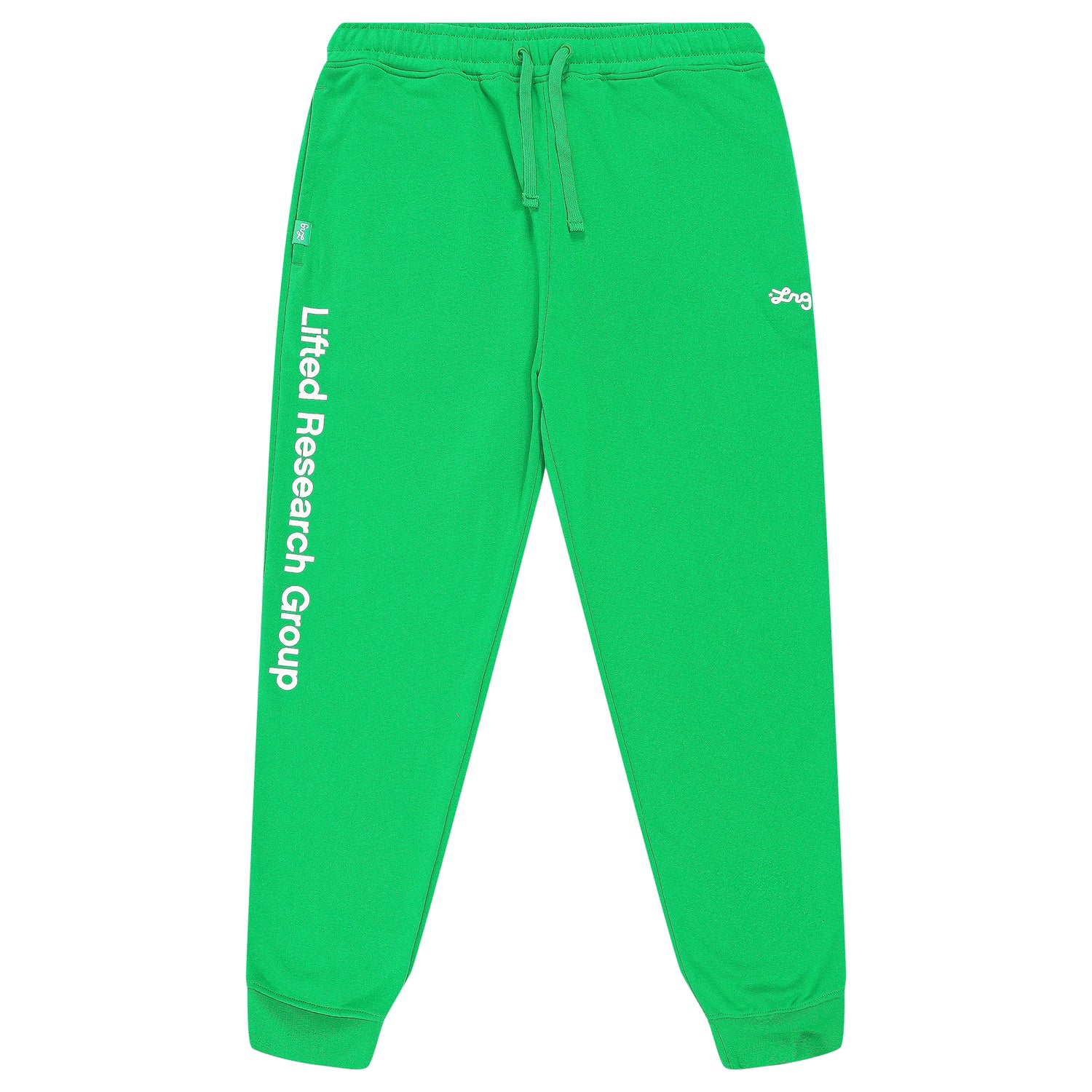 LIFTED SCRIPT JOGGER - Kelly Green