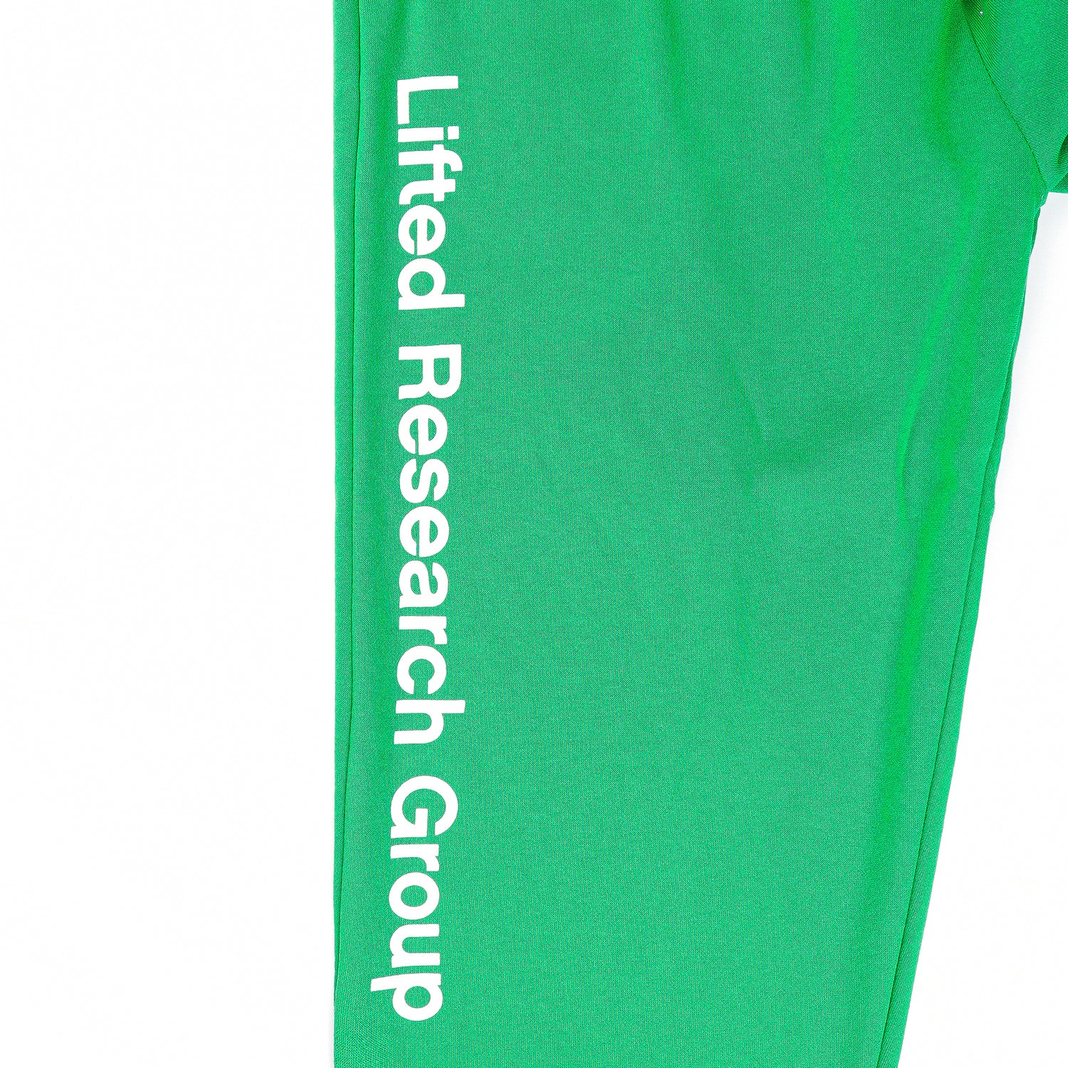LIFTED SCRIPT JOGGER - Kelly Green