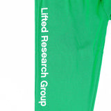 LIFTED SCRIPT JOGGER - Kelly Green