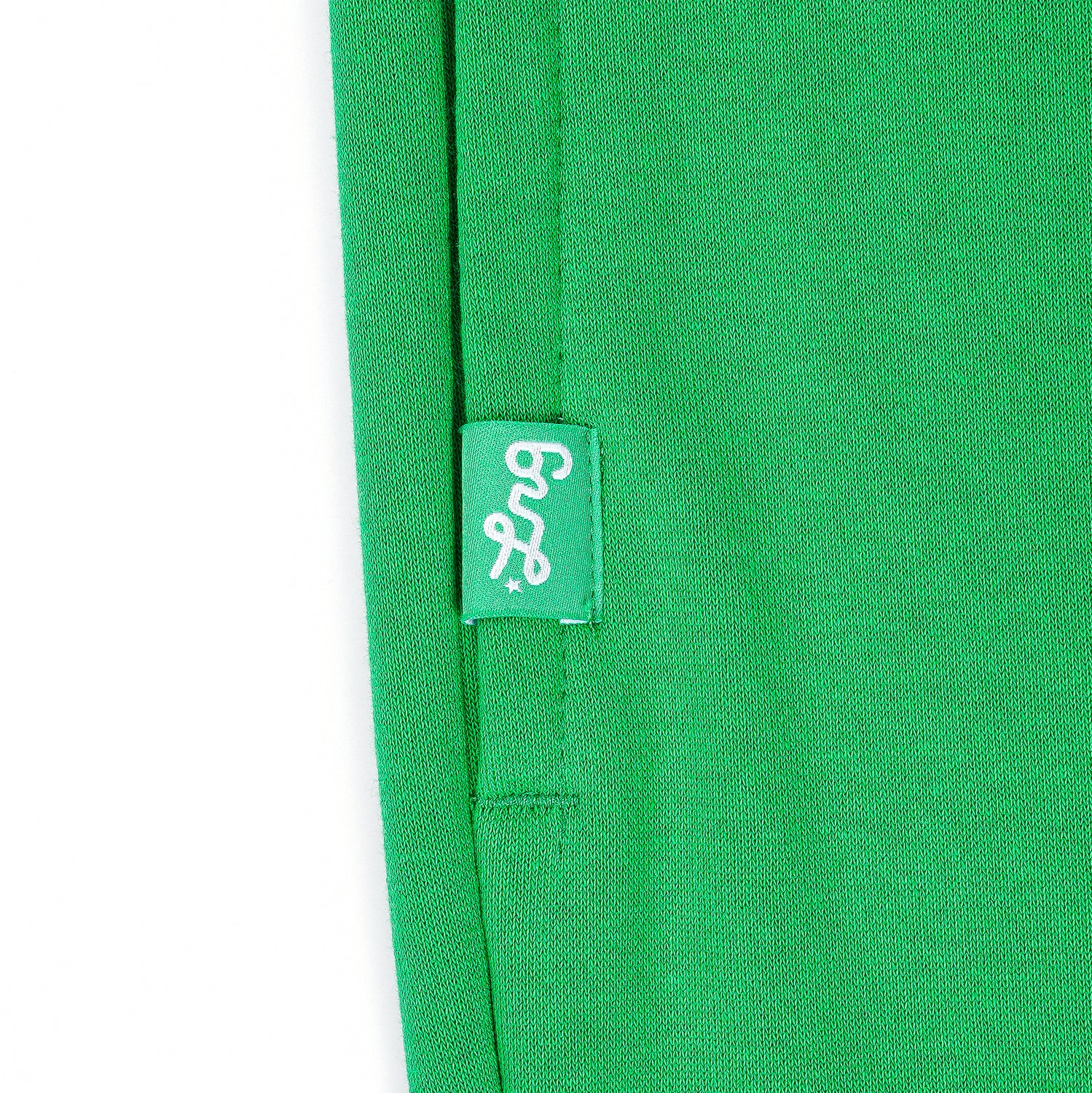 LIFTED SCRIPT JOGGER - Kelly Green