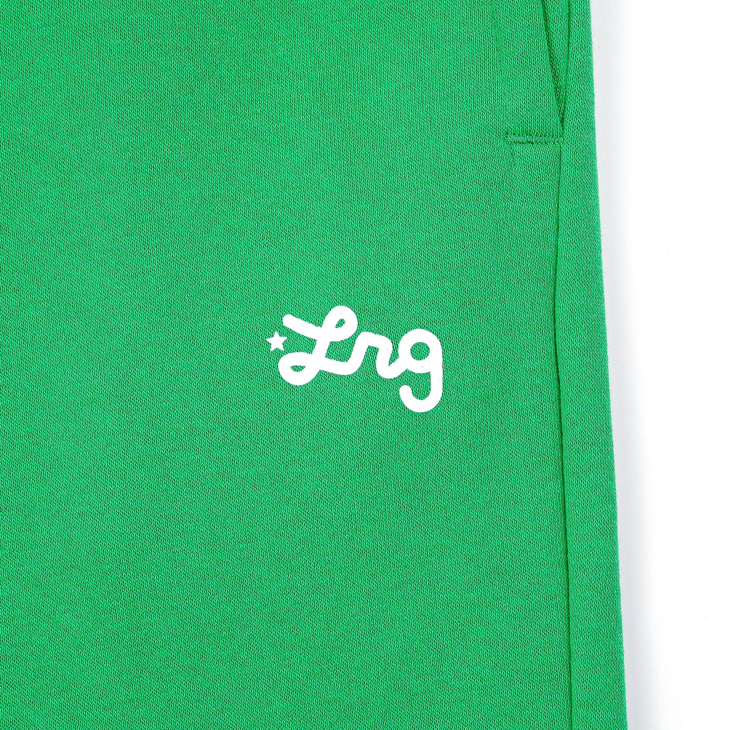 LIFTED SCRIPT JOGGER - Kelly Green