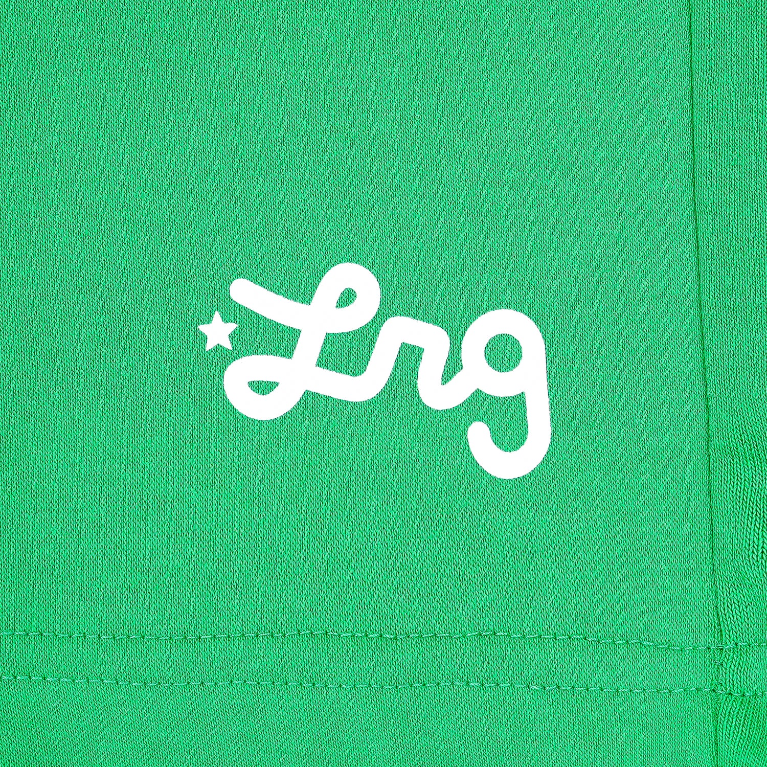 LIFTED SCRIPT SHORT - Kelly Green