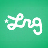 Lifted Script Tee - Kelly Green