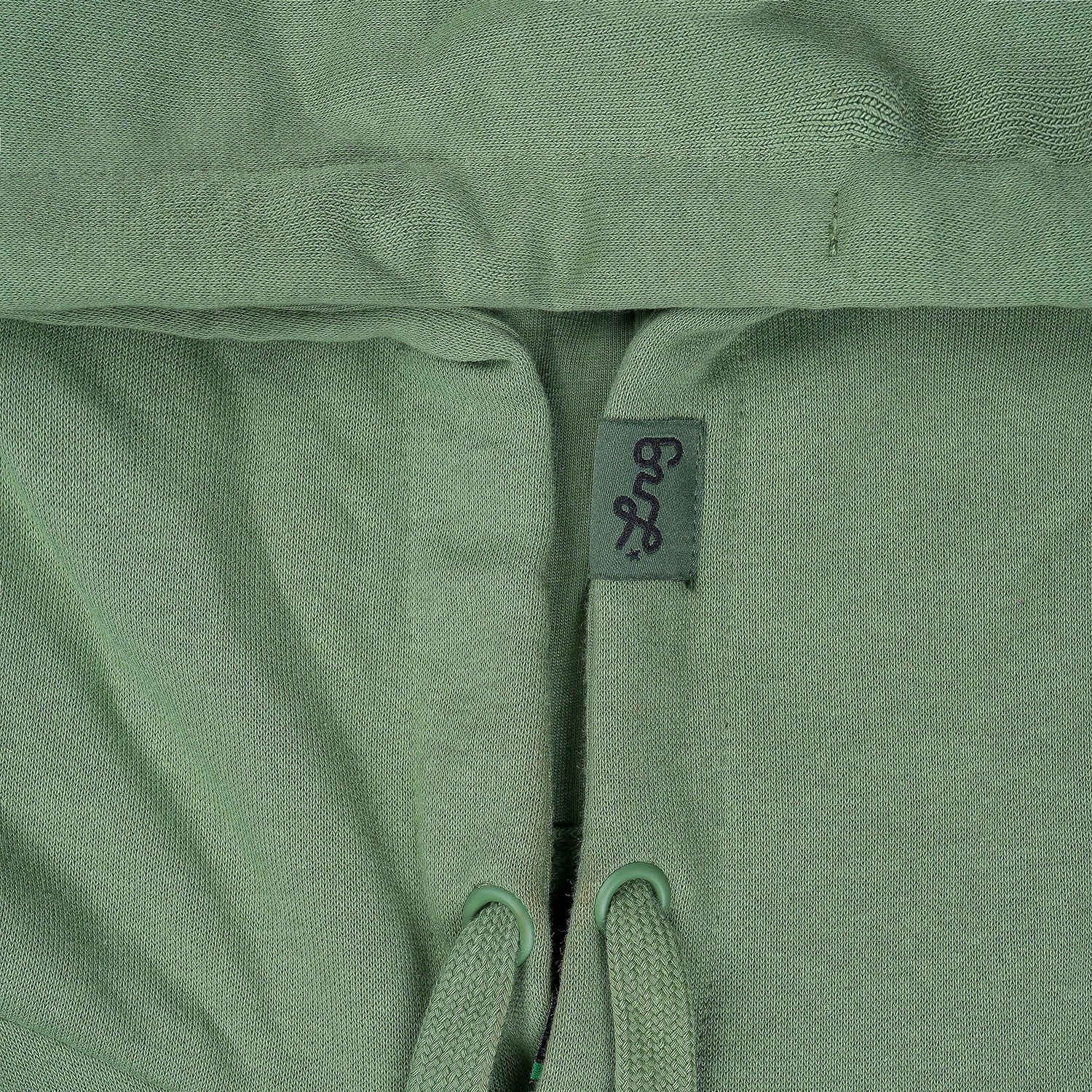 Lifted Script Pullover Hoodie - Military Green