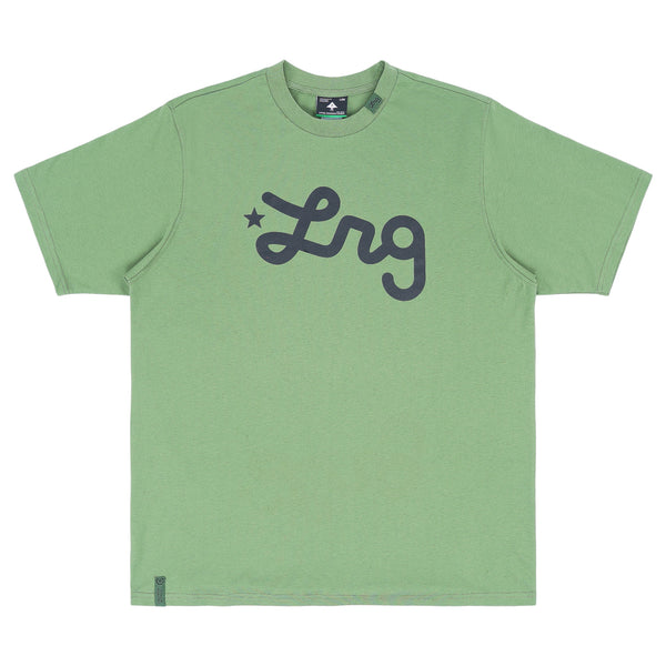 Lifted Script Tee HO25 Kelly Green | LRG Clothing