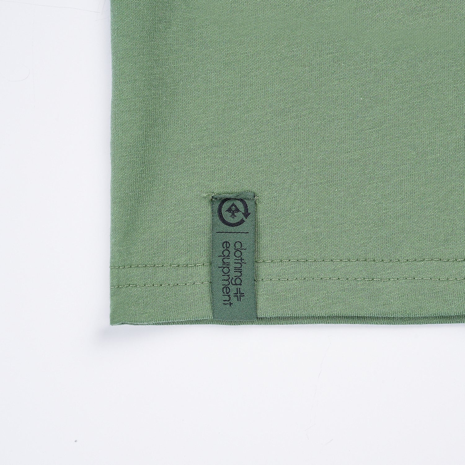 Lifted Script Tee - Military Green