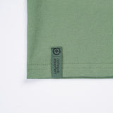 Lifted Script Tee - Military Green