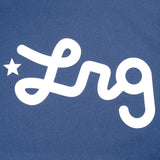 Lifted Script Tee - Navy