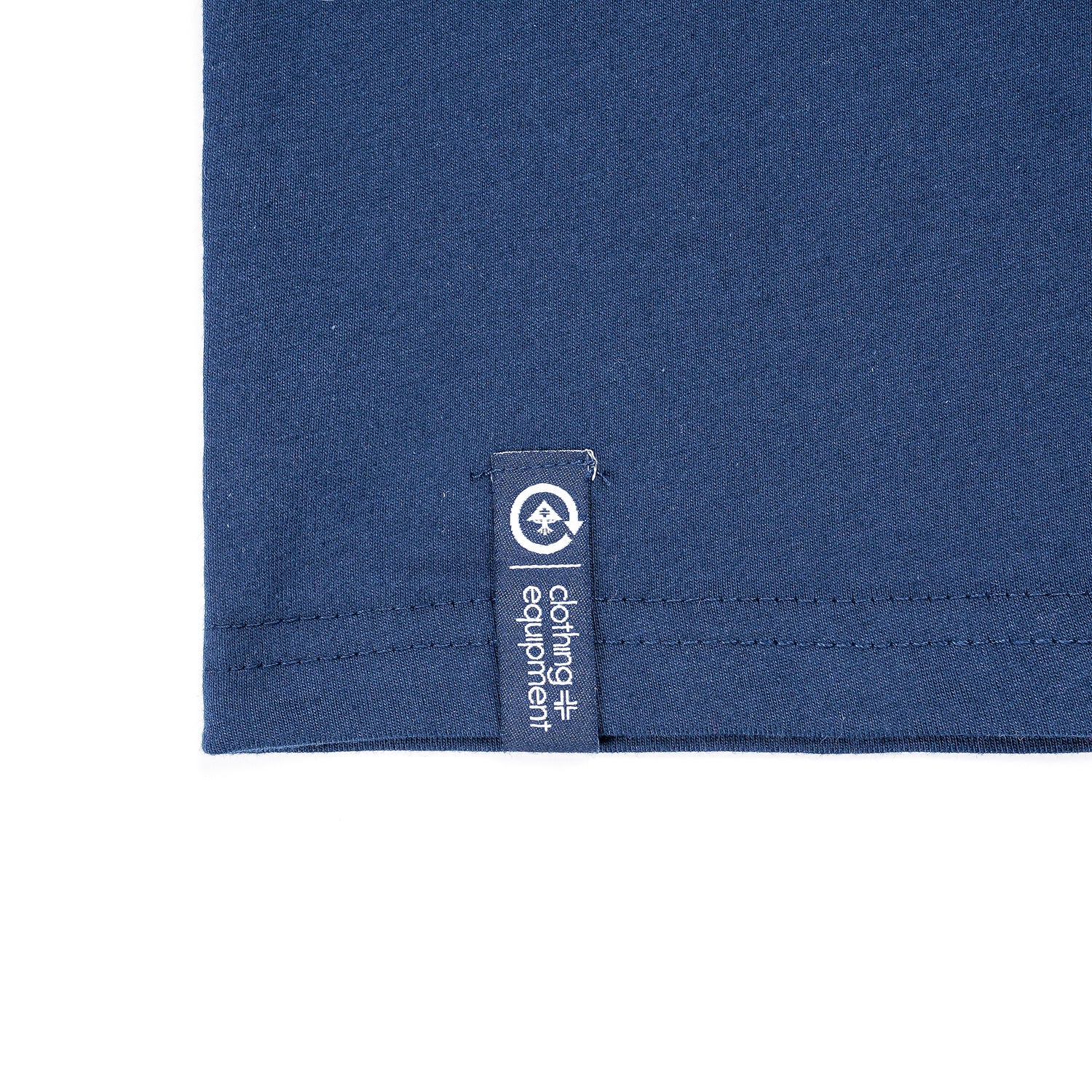 Lifted Script Tee - Navy