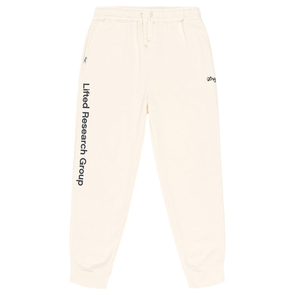 LIFTED SCRIPT JOGGER - Off White