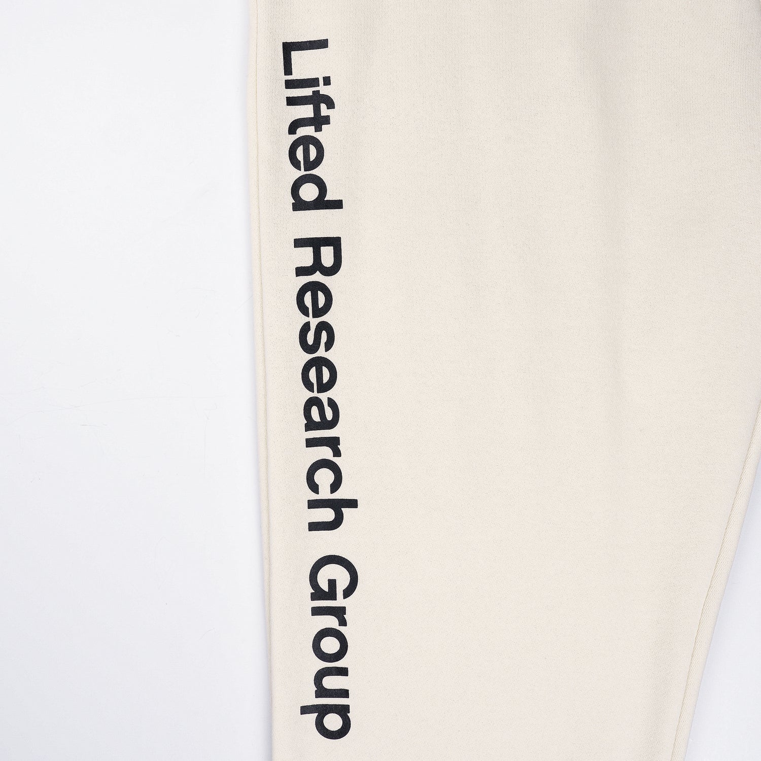 LIFTED SCRIPT JOGGER - Off White