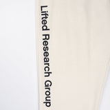 LIFTED SCRIPT JOGGER - Off White