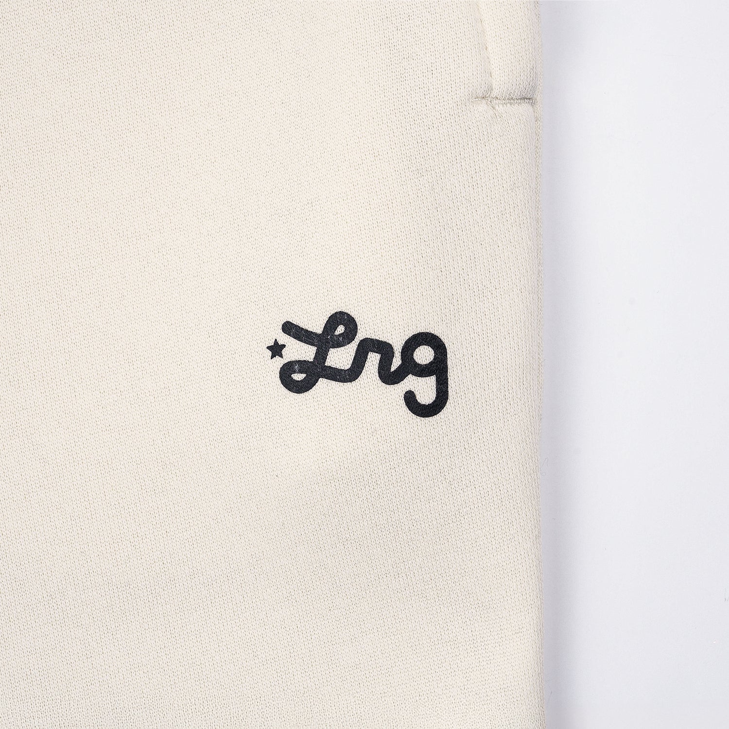 LIFTED SCRIPT JOGGER - Off White