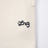 LIFTED SCRIPT JOGGER - Off White