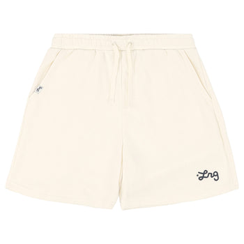 LIFTED SCRIPT SHORT - Off White