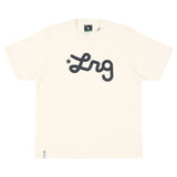 Lifted Script Tee - Off White