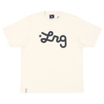 Lifted Script Tee - Off White