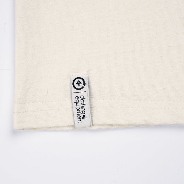 Lifted Script Tee - Off White
