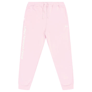 LIFTED SCRIPT JOGGER - Pink