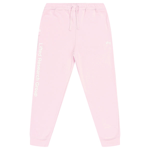 LIFTED SCRIPT JOGGER - Pink
