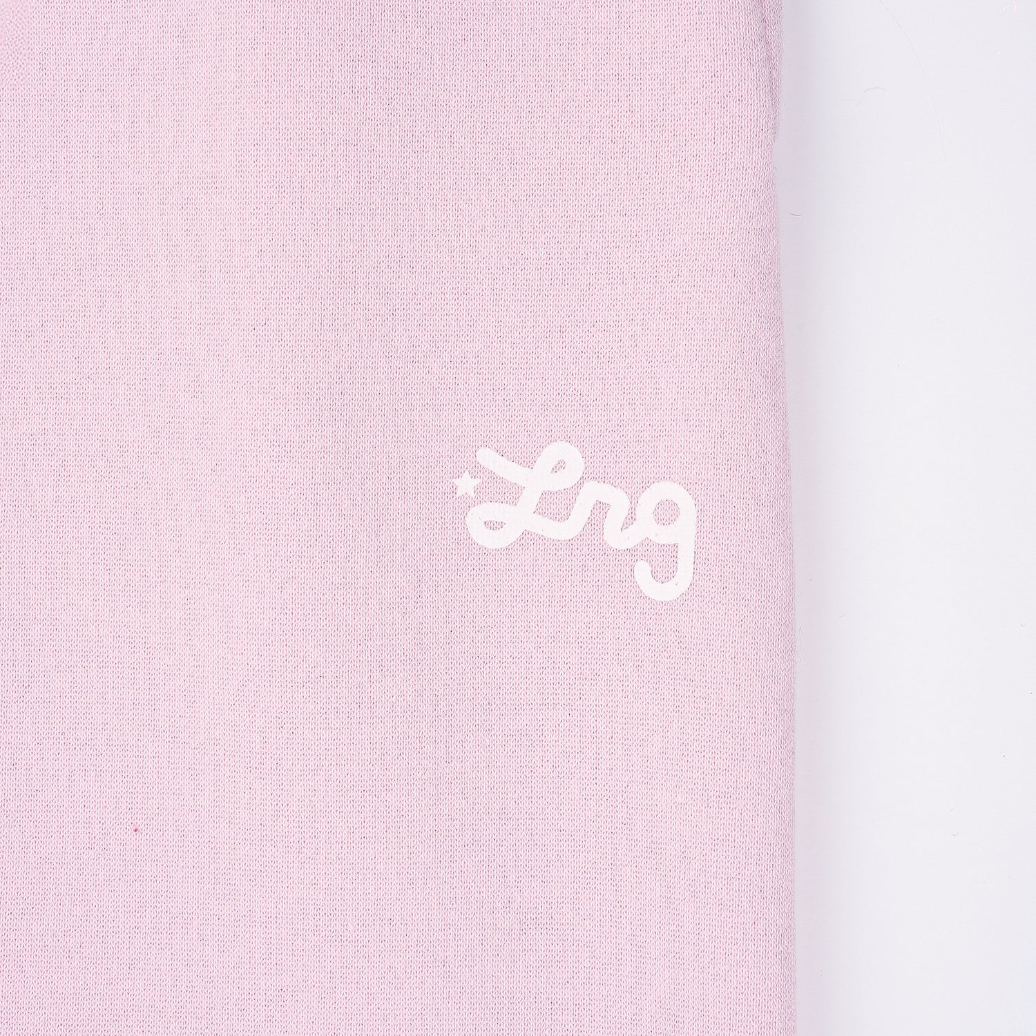 LIFTED SCRIPT JOGGER - Pink