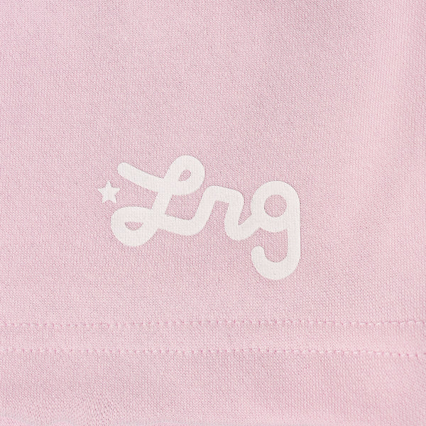 LIFTED SCRIPT SHORT - Pink