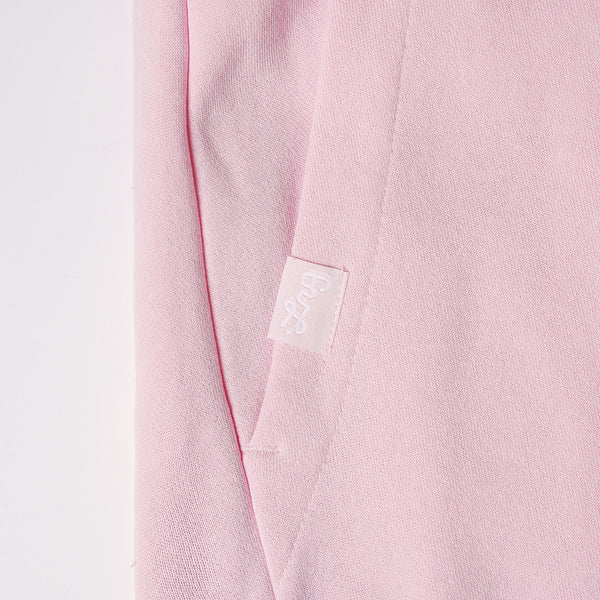 LIFTED SCRIPT SHORT - Pink