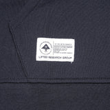 Lifted Script Pullover Hoodie - Potassium Spray Black