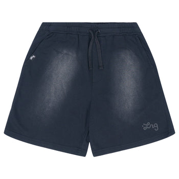 LIFTED SCRIPT SHORT - Potassium Spray Black