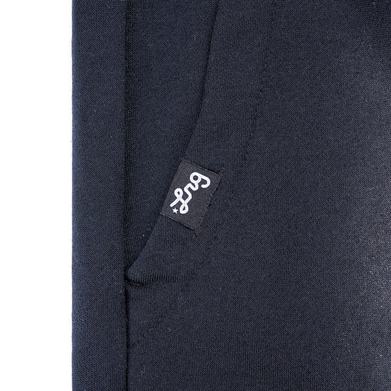 LIFTED SCRIPT SHORT - Potassium Spray Black