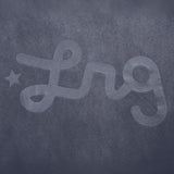 Lifted Script Tee - Potassium Spray Black