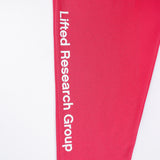 LIFTED SCRIPT JOGGER - Red Cherry