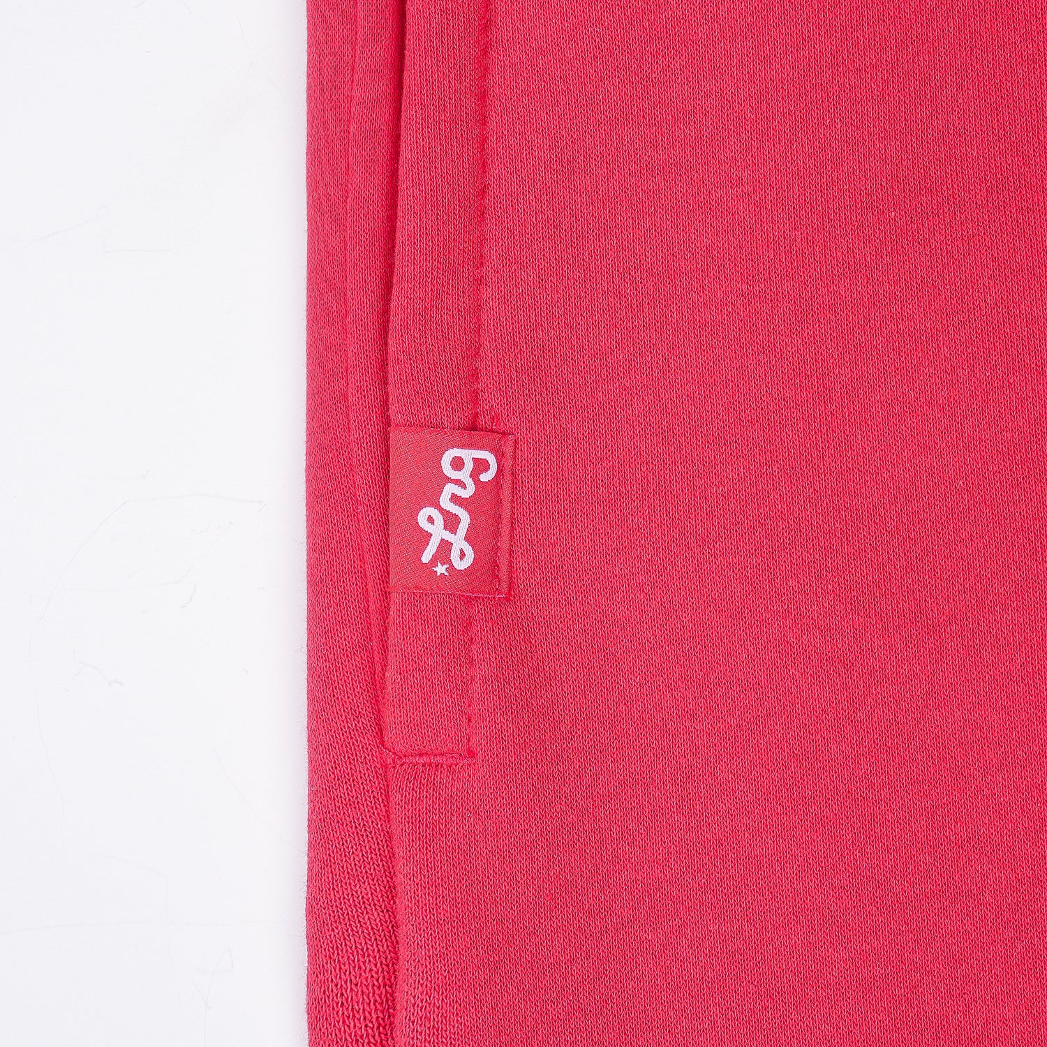 LIFTED SCRIPT JOGGER - Red Cherry