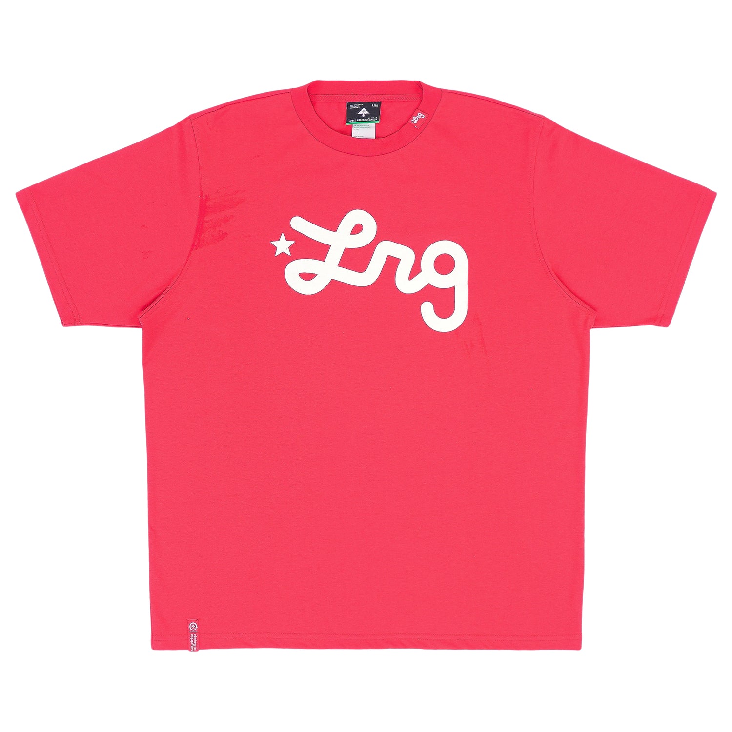 Lifted Script Tee HO25 - Red Cherry