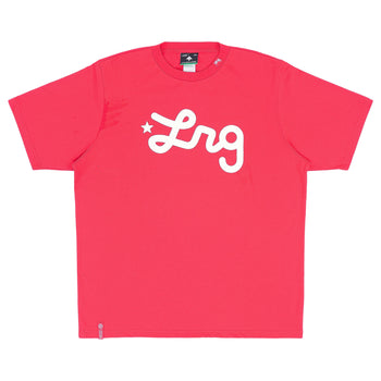 Lifted Script Tee HO25 - Red Cherry
