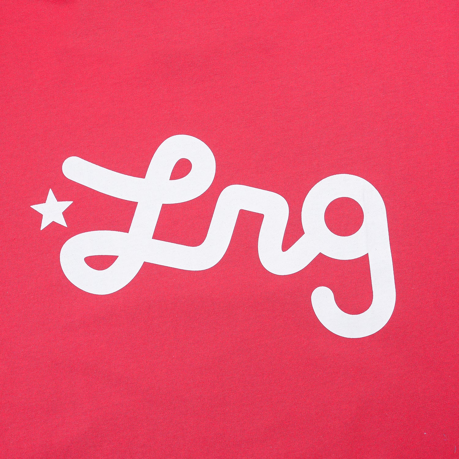 Lifted Script Tee HO25 - Red Cherry