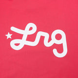 Lifted Script Tee HO25 - Red Cherry