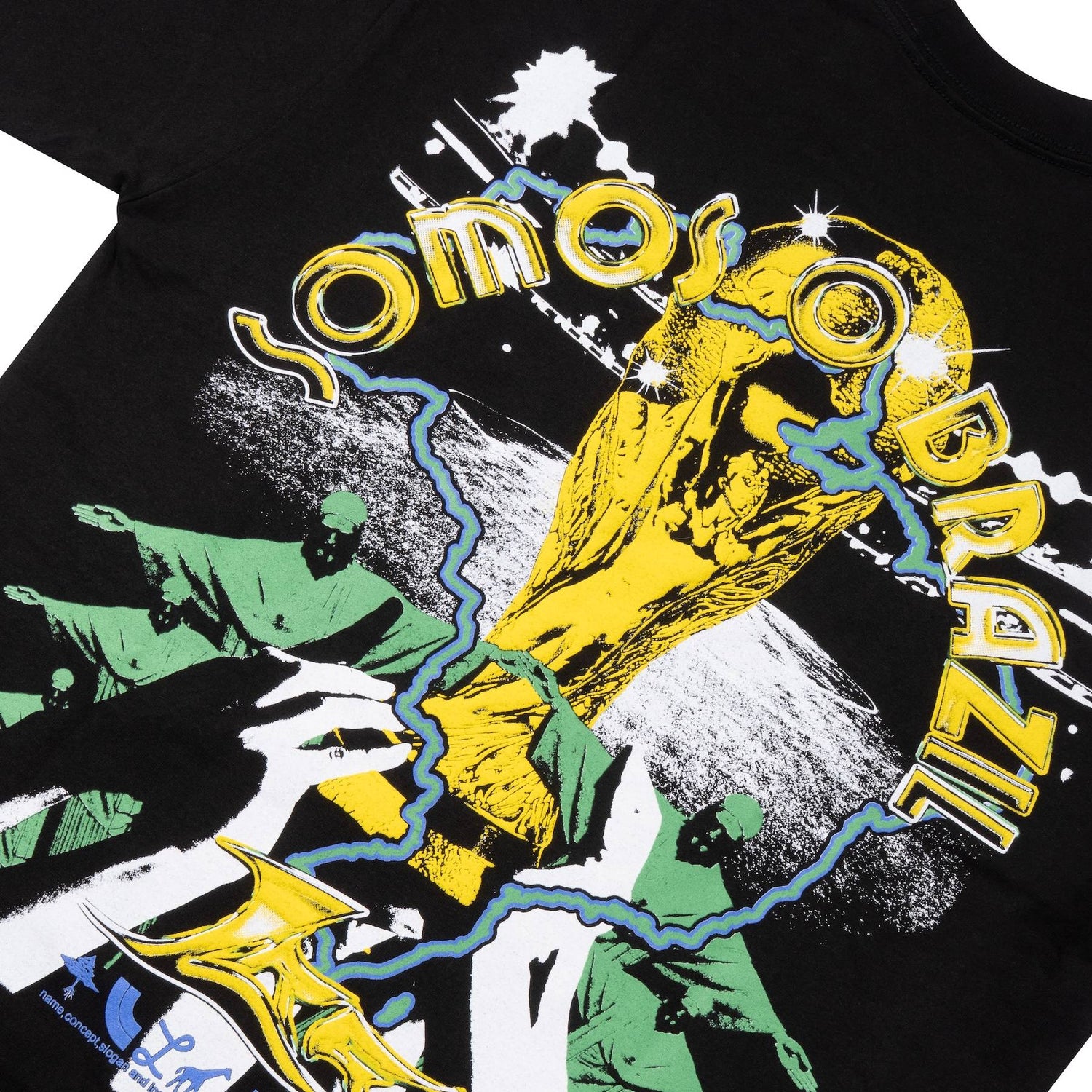 BRAZIL GRAPHIC TEE - BLACK