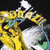 BRAZIL GRAPHIC TEE - BLACK