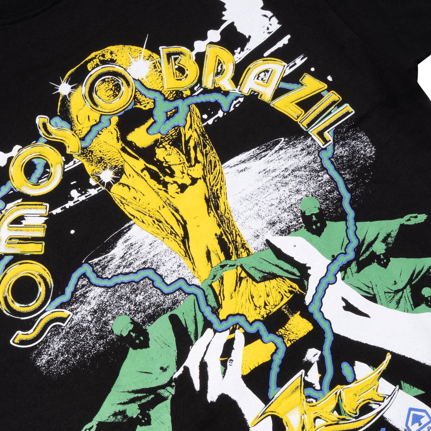 BRAZIL GRAPHIC TEE - BLACK