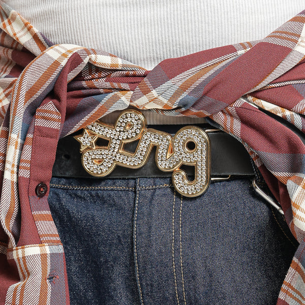 47 CARAT UNBUCKLE BELT BUCKLE - GOLD