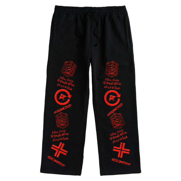 DAMBALLA SWEATPANTS - BLACK