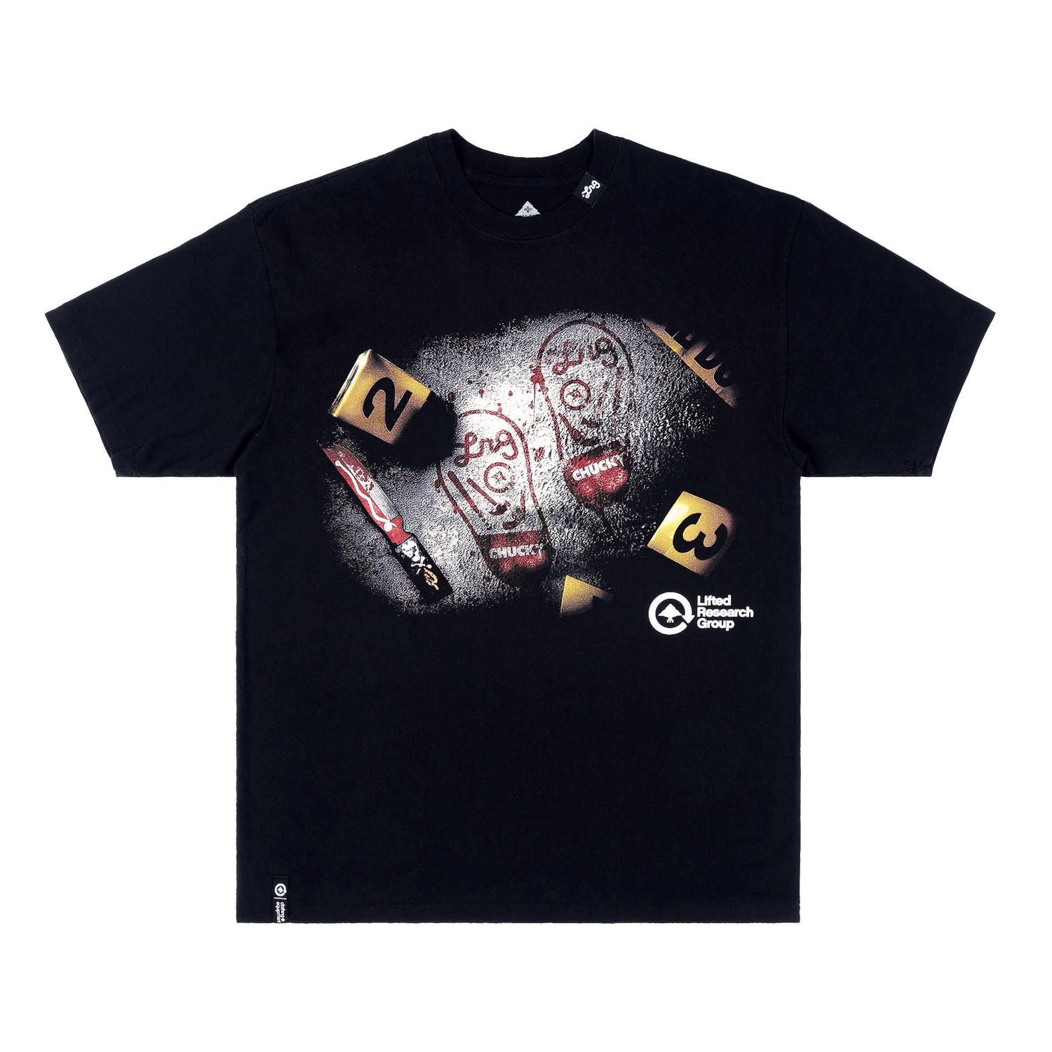 EVIDENCE SS TEE - BLACK