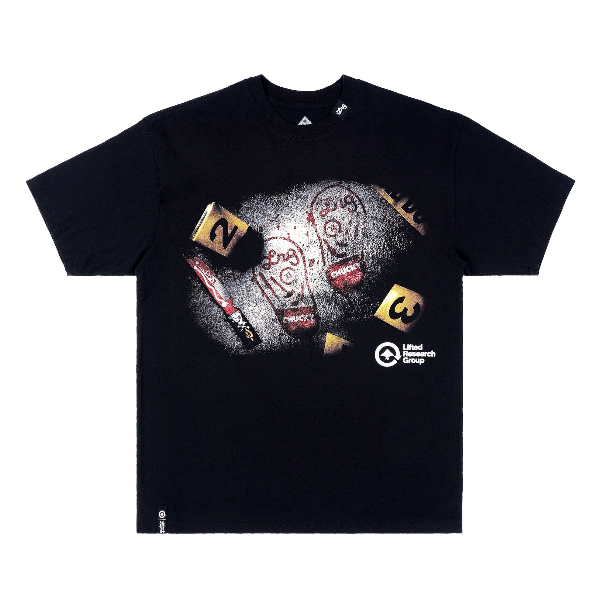 TRUNC88　 Photo Tee LRG-CHUCKY-TEE-EVIDENCE-BL30-