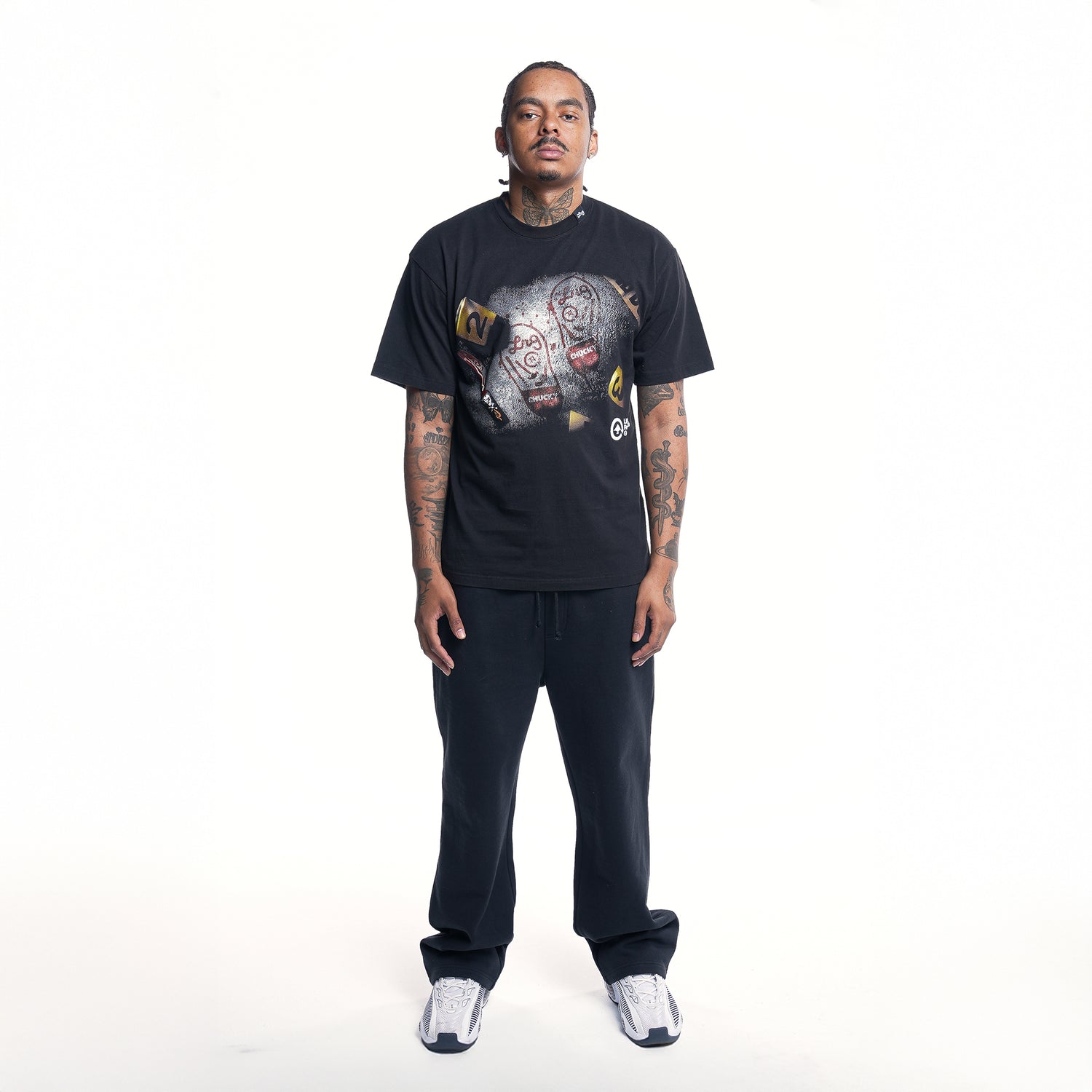 EVIDENCE SS TEE - BLACK