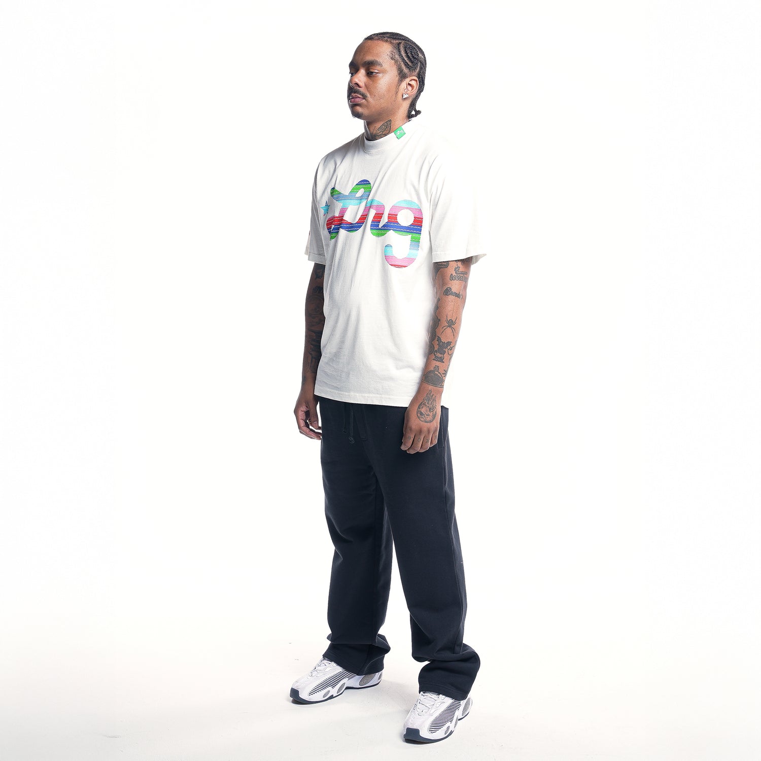 WANNA PLAY SCRIPT SS TEE - WHITE