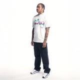 WANNA PLAY SCRIPT SS TEE - WHITE